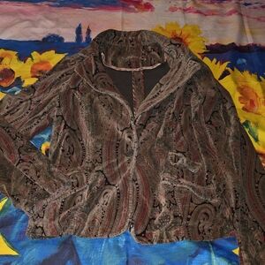 Caribbean Joe Brown Corduroy Blazer